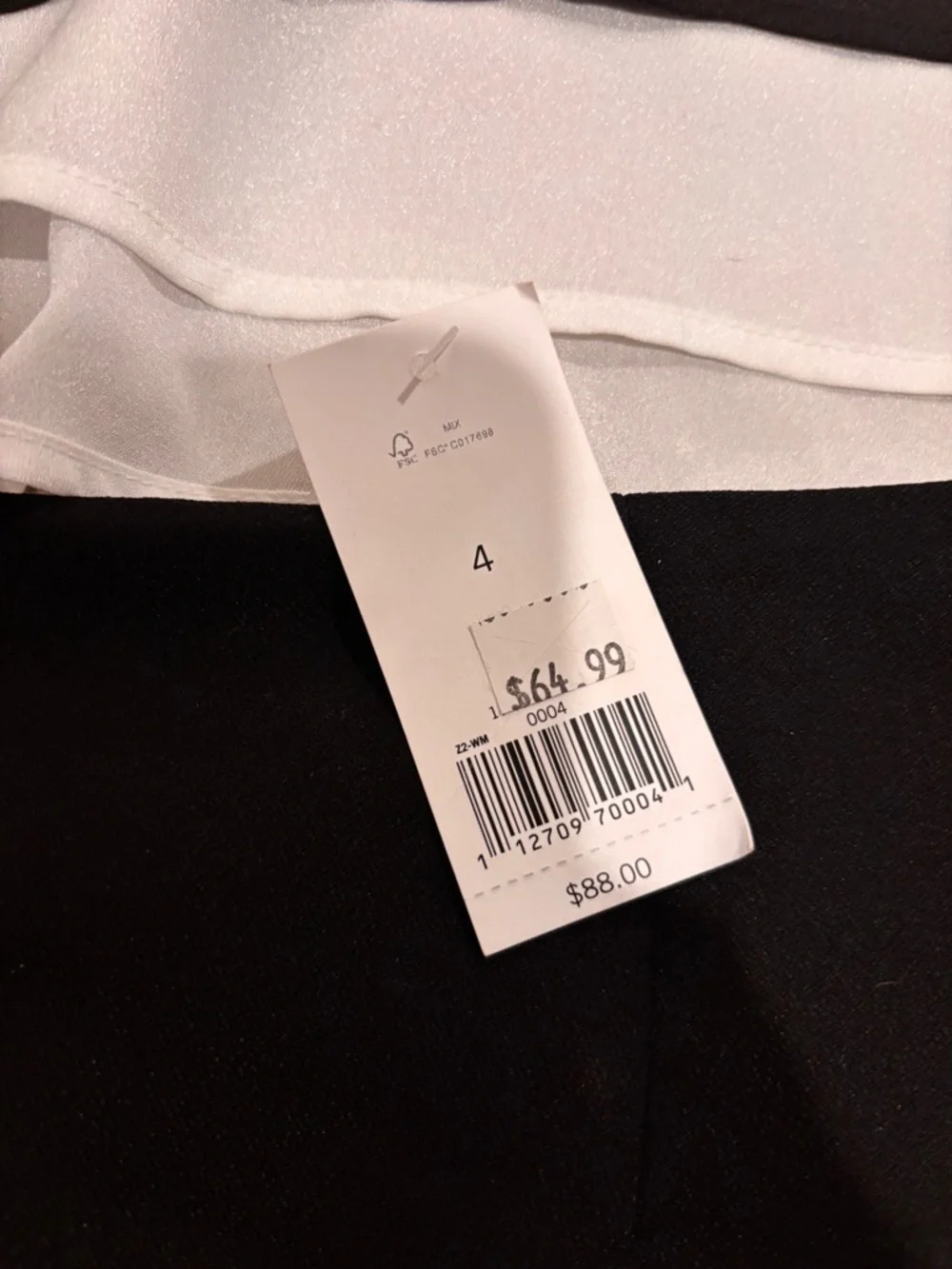 NWT Banana Republic and The Limited Black & White Top and Skirt Set Sz S and 4